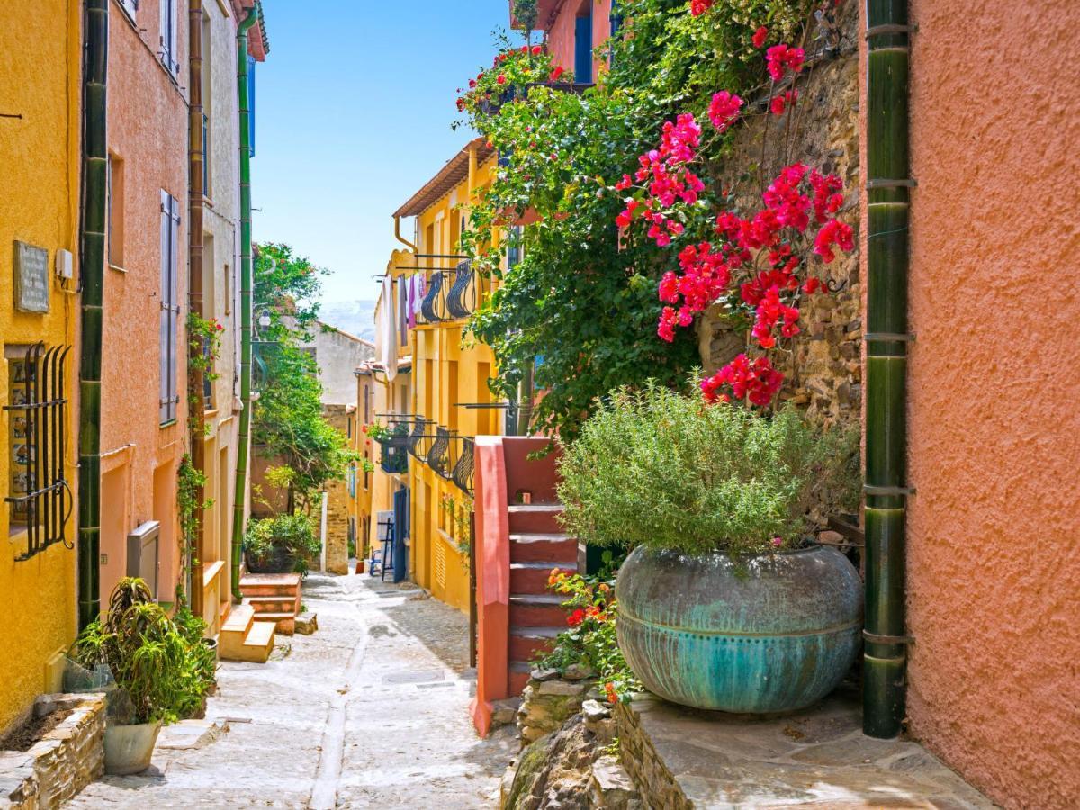 Apartment Les Roches Bleues Collioure Exterior foto